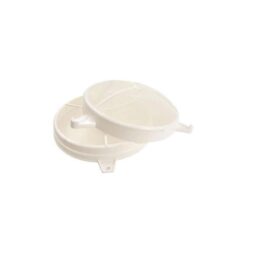 Filtro convesso doppio 29 cm in plastica per filtraggio miele
