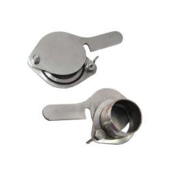 Valvola inox 2" per maturatore con filettatura M (maschio) esterna