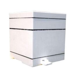 Mini Hive, arnietta di fecondazione per 2 nuclei in polistirolo compatto non verniciato