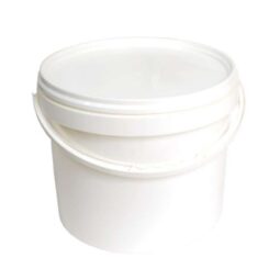 Secchio in polipropilene per miele 11L - 15kg cm28,5*28,5*22,5h con coperchio