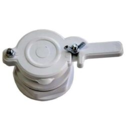 Valvola plastica 2" per maturatore con ghiera
