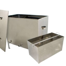 Sceratrice a gas grande Lyson 120cm, con fornello incluso