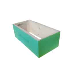 Melario legno montato verniciato 5 favi (28,5x50x17h)