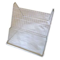 Leggio per disopercolare inox singolo
