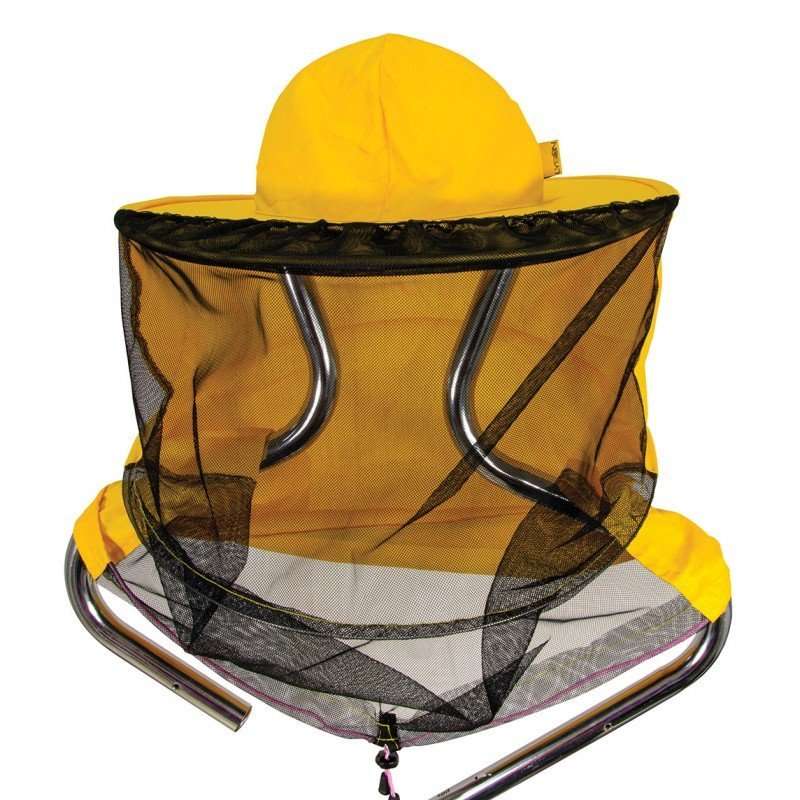 Cappello apicoltore con rete staccabile