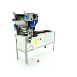 Disopercolatrice verticale, automatica, 380V, su banco 1500mm, con coltelli riscaldati, Lyson