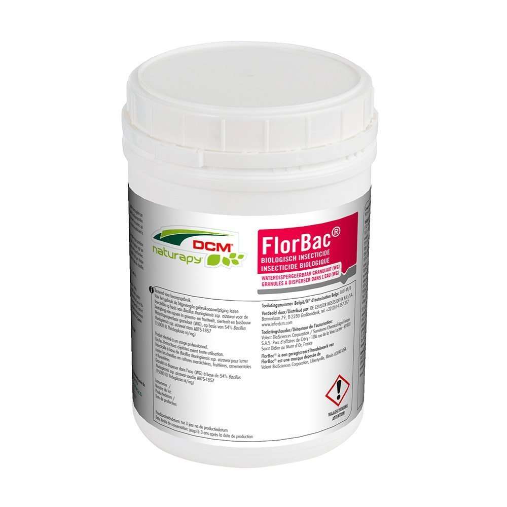 FLORBAC WG, bacillus thuringiensis varietà aizawai, attivo contro le larve di lepidotteri, conf. 500g