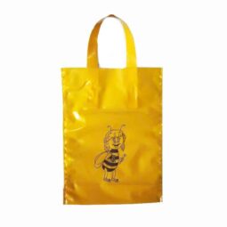Busta regalo, color giallo, fantasia ape, confezione 25 pezzi, 17*24h cm