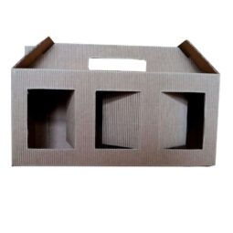 Scatola cartone per miele 3 vasi da 500gr - cm8,5x25x15h