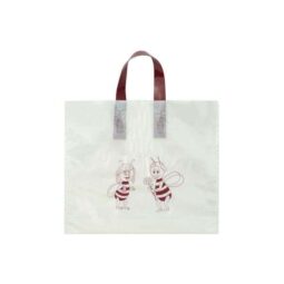 Busta regalo, trasparente, fantasia api, confezione 25 pezzi 26*24h cm