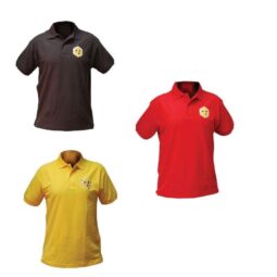 Polo in cotone di alta qualit&agrave; con logo Api