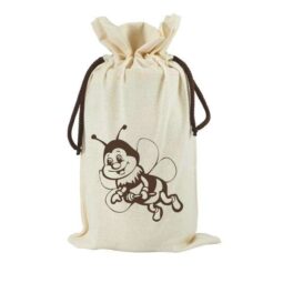 Sacchetto in cotone da regalo per vaso miele 1Kg TE5e - 2 colori