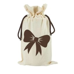 Sacchetto in cotone da regalo per vaso miele 1Kg TE5h - 2 colori