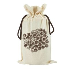 Sacchetto in cotone da regalo per vaso miele 1Kg TE5j - 2 colori