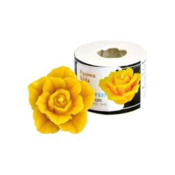 Stampo per candele in silicone - ROSA CREMISI PICCOLA