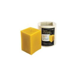 Stampo per candele in silicone - CUBO BASSO