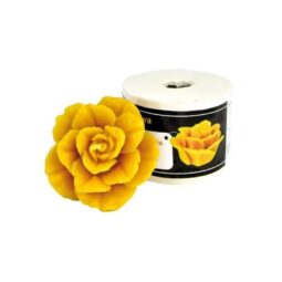 Stampo per candele in silicone - ROSA CREMISI