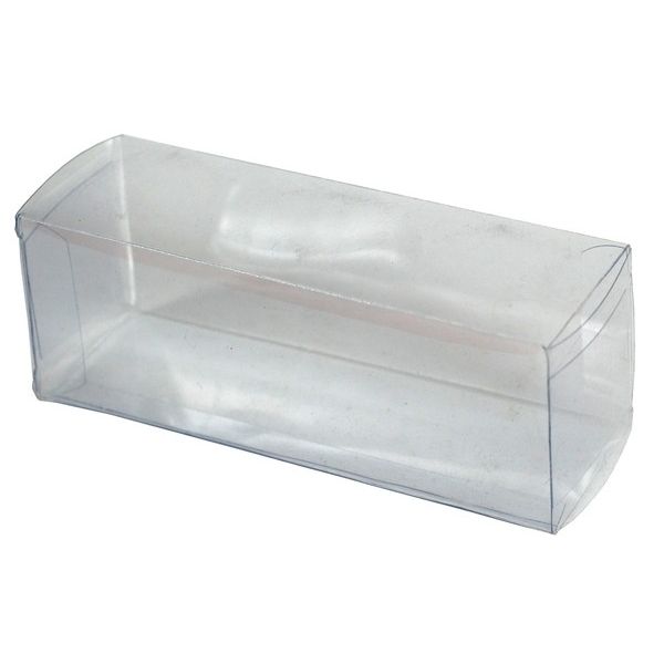 Scatola in lamina di PVC per 3 barattoli 50g - cm5x14x5h