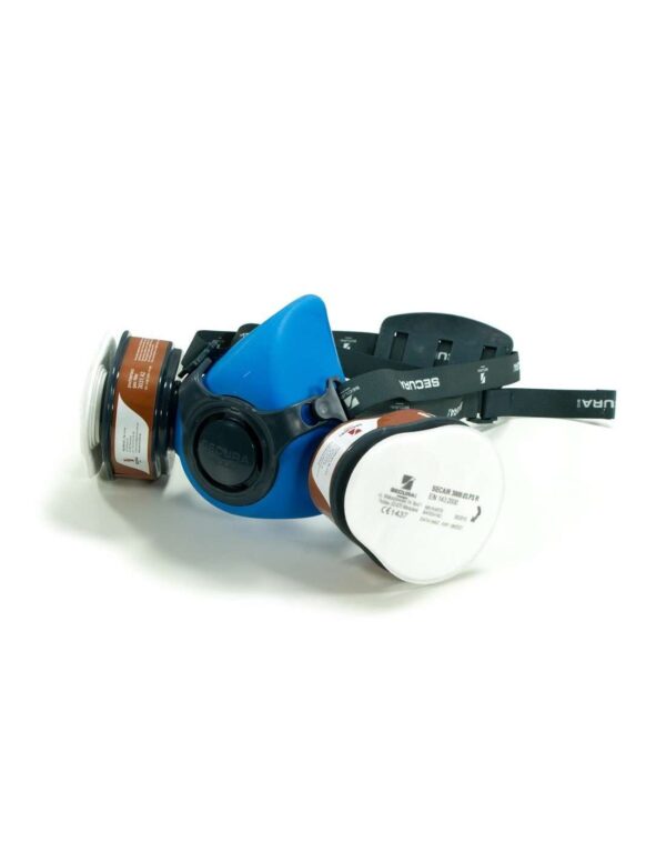 Maschera 3M 6000 Kit 6002 Filtri A2 P2 Protezione Polveri E Aerosol - 5