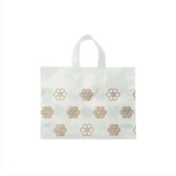 Busta regalo, color bianco, fantasia alveare, confezione 25 pezzi, 24*18h cm