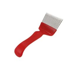 Forchetta per disopercolare con manico in plastica 7cm media