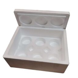 Scatola polistirolo trasporto miele da 500g 6 vasi