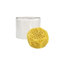 Stampo per candele in silicone - CELLE DI FAVO CON API
