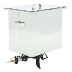 Sceratrice a gas piccola Lyson 55cm, fornello incluso