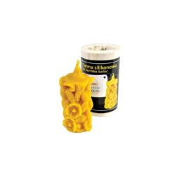 Stampo per candele in silicone - CANDELA CON PAPAVERI