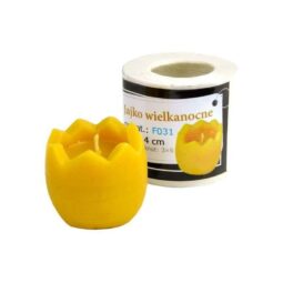Stampo per candele in silicone - UOVO SCHIUSO