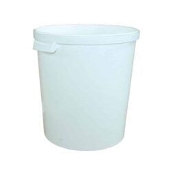 Secchio in polipropilene per miele 31L - 44Kg da cm36*36*37,5h con coperchio