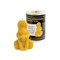 Stampo per candele in silicone - CONIGLIETTO SEDUTO