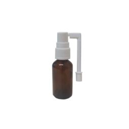 Boccetta in vetro per propoli con nebulizzatore spray 20ml