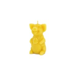 Stampo per candele in silicone - MAIALE CON QUADRIFOGLIO