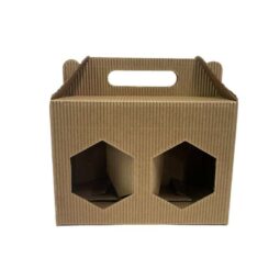 Scatola portavasetti 2x1000g esagonale
