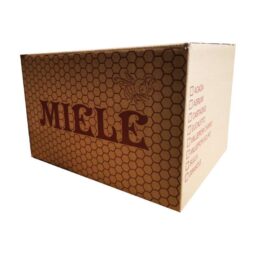 Scatola cartone trasporto miele da 500g (24 vasi), 32x21x25h
