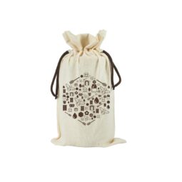 Sacchetto in cotone da regalo per vaso miele 1Kg TE5I - 2 colori