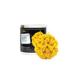 Stampo per candele in silicone - PALLA CON ROSE