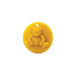 Stampo per candele in silicone - PENDENTE ORSO CON CUORE