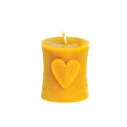 Stampo per candele in silicone - CERO SVASATO CON CUORE