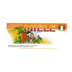 Etichetta adesiva miele ape maia generica 116x50mm 100pz