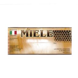 Etichetta adesiva miele con telaino melario generica 116x50mm 100pz