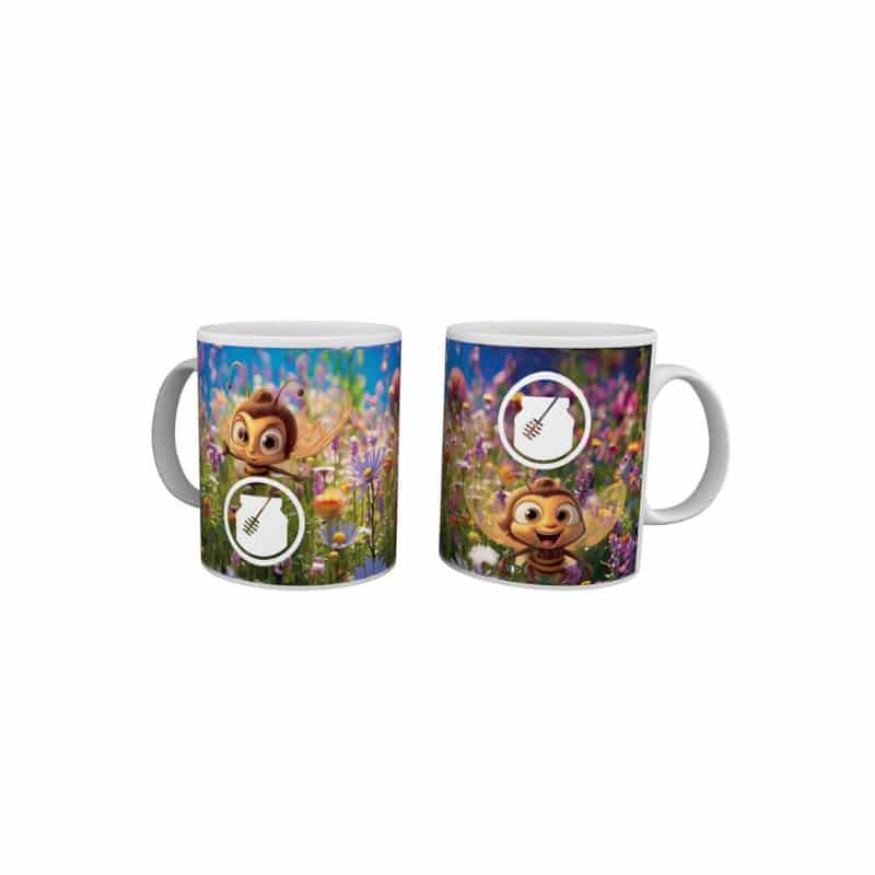 Tazza con stampa fantasia KUB41 1pz