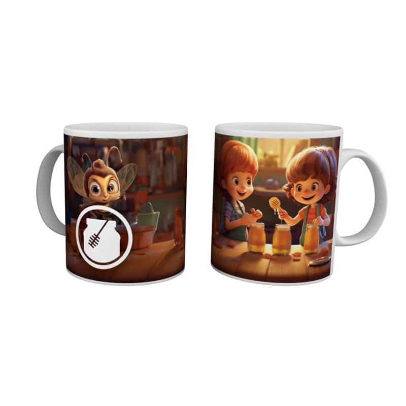 Tazza con stampa fantasia KUB43 1pz