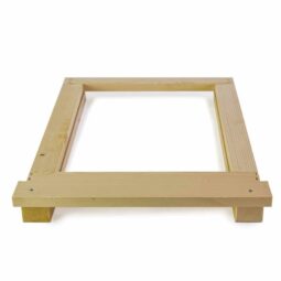 Fondo per arnia cubo 10 favi, solo legno