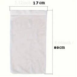 Filtro a rete in Nylon di ricambio per filtro a tramoggia grande17*80cm