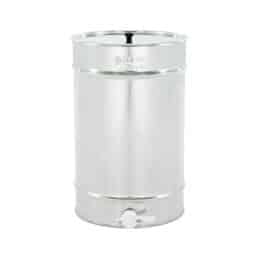 Maturatore miele inox 100kg con valvola in plastica SAF