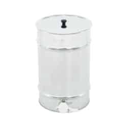 Maturatore miele inox 50kg con valvola di plastica, SAF