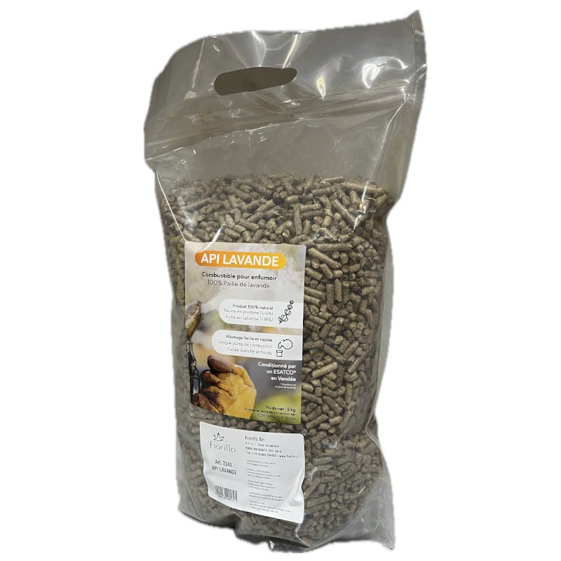Combustibile paglia di lavanda per affumicatore da 5kg